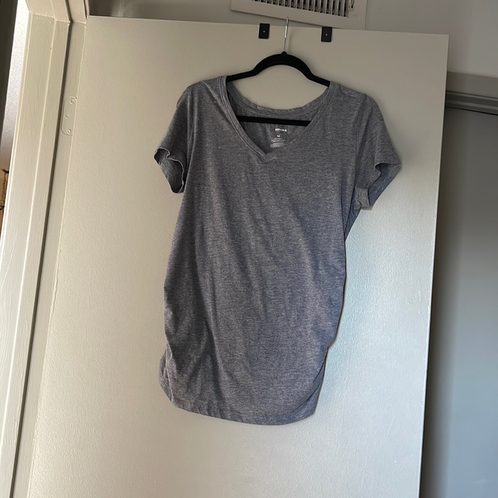 Grey Maternity Shirt